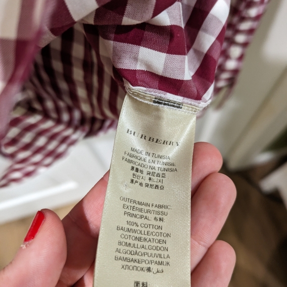 Burberry Dress Shirt - Picture 5 of 5